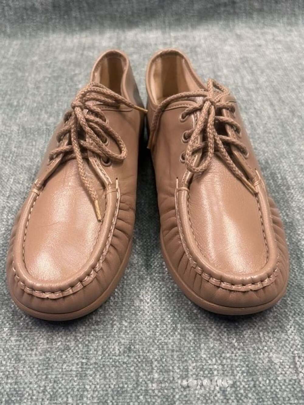 SAS Siesta Women's Leather Comfort Shoes Mocha Size 9M